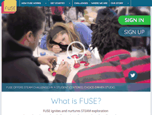 Tablet Screenshot of fusestudio.net